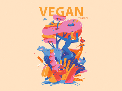 Vegan Magazine cover