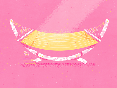 Princess Consuela Banana Hammock chill drink hammock pink read sleep summer wood