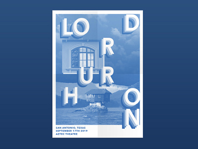 Lord Huron design illustration poster design print design