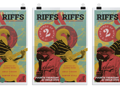 Riffs & Riffs - Event Poster