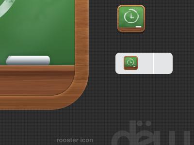 Rooster App Icon application icon iphone ipod wip