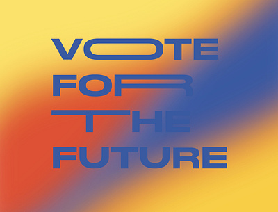 Into Action Creative Jam Prompt #2 // ELECTION NIGHT election election2020 future futuristic gradient gradients intoaction retro vote vote2020 voter