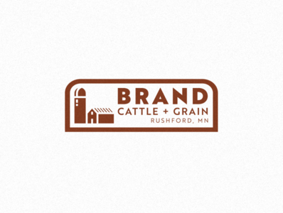 BRAND CATTLE + GRAIN LOGO by Taylor Friehl on Dribbble