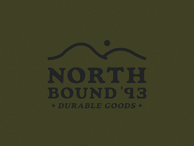 North Bound '93 apparel design apparel logo branding california design illustration logo logo design logo designer logo designs logodesign typography