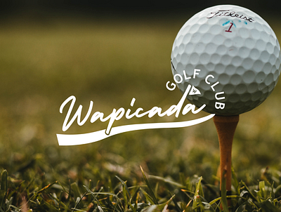 APPAREL DESIGN FOR WAPICADA GOLF GLUB branding design golf golf course golfclub illustration logo logo design logodesign