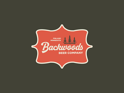 Backwoods Beer Company Logo Design