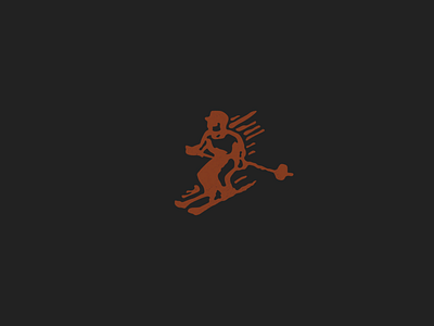 Skier Badge badge branding design dribbble illustration logo logo design logodesign ski ski badge skier skiing vintage vintage badge weeklywarmup
