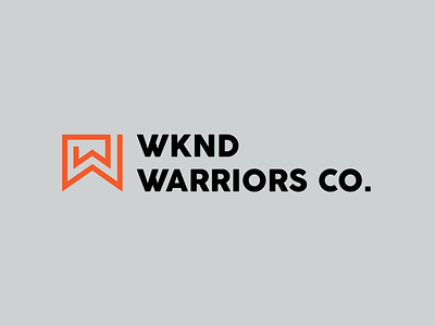 WKND Warriors Co. adventure adventure patch branding canada clothing brand design illustration logo logo design logo patch logodesign outdoor outdoor logo outdoors patch podcast typography weekend ww ww logo