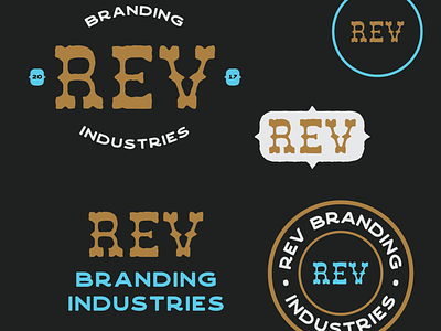 REV Branding Industries Re-Brand Concept #3