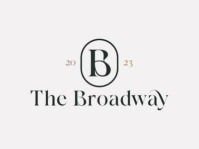 The Broadway Logo b branding design logo logo design logodesign marketplace typography
