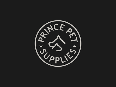 Prince Pet Supplies Logo branding cat design dog graphic design illustration logo logo design logo refresh logodesign pet pet store pet supplies pets typography