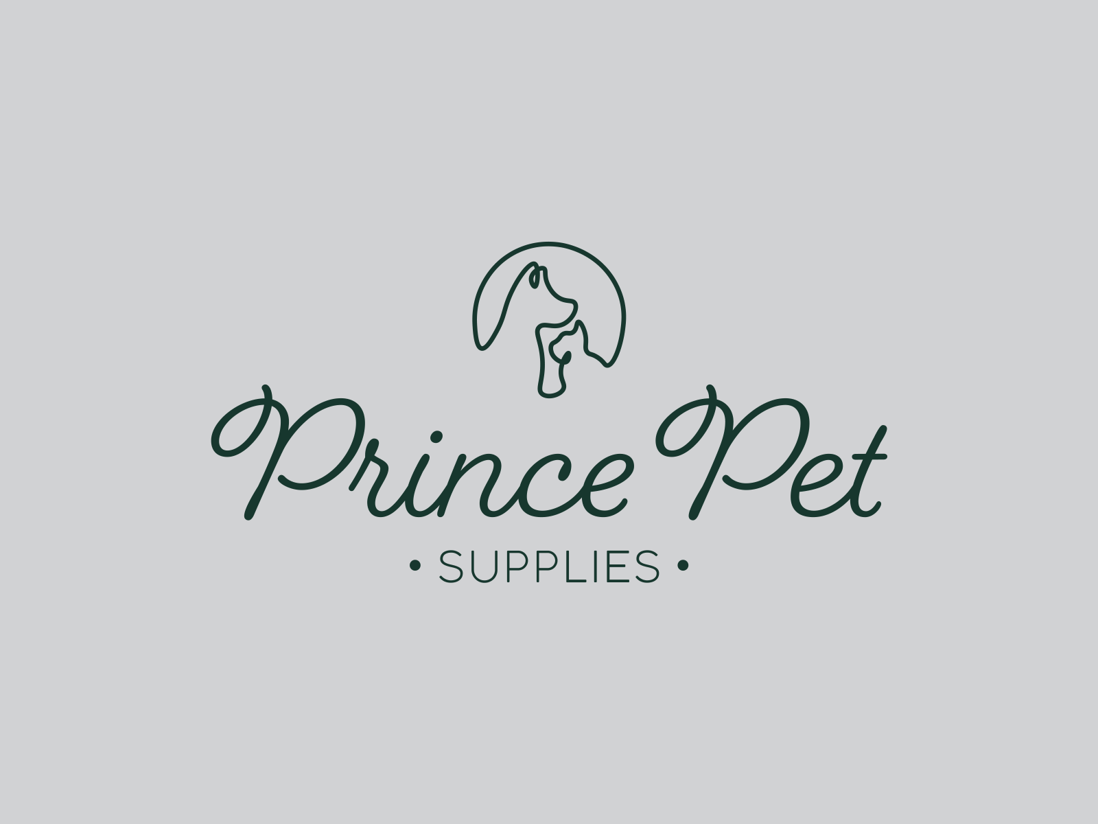 Prince Pet Supplies Logo Concept by Taylor Friehl on Dribbble