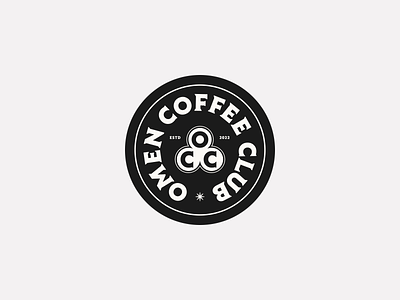 Omen Coffee Club Logo branding club coffee coffee club coffee logo coworking coworking space design graphic design illustration logo logo design logodesign omen typography