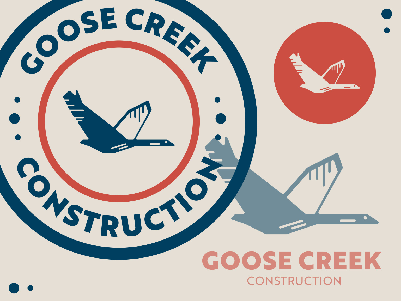 GOOSE CREEK CONSTRUCTION PT. 1 by Taylor Friehl on Dribbble