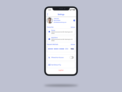 Daily Challenge 007 - Settings 100daysofui design iphonexs ui ux