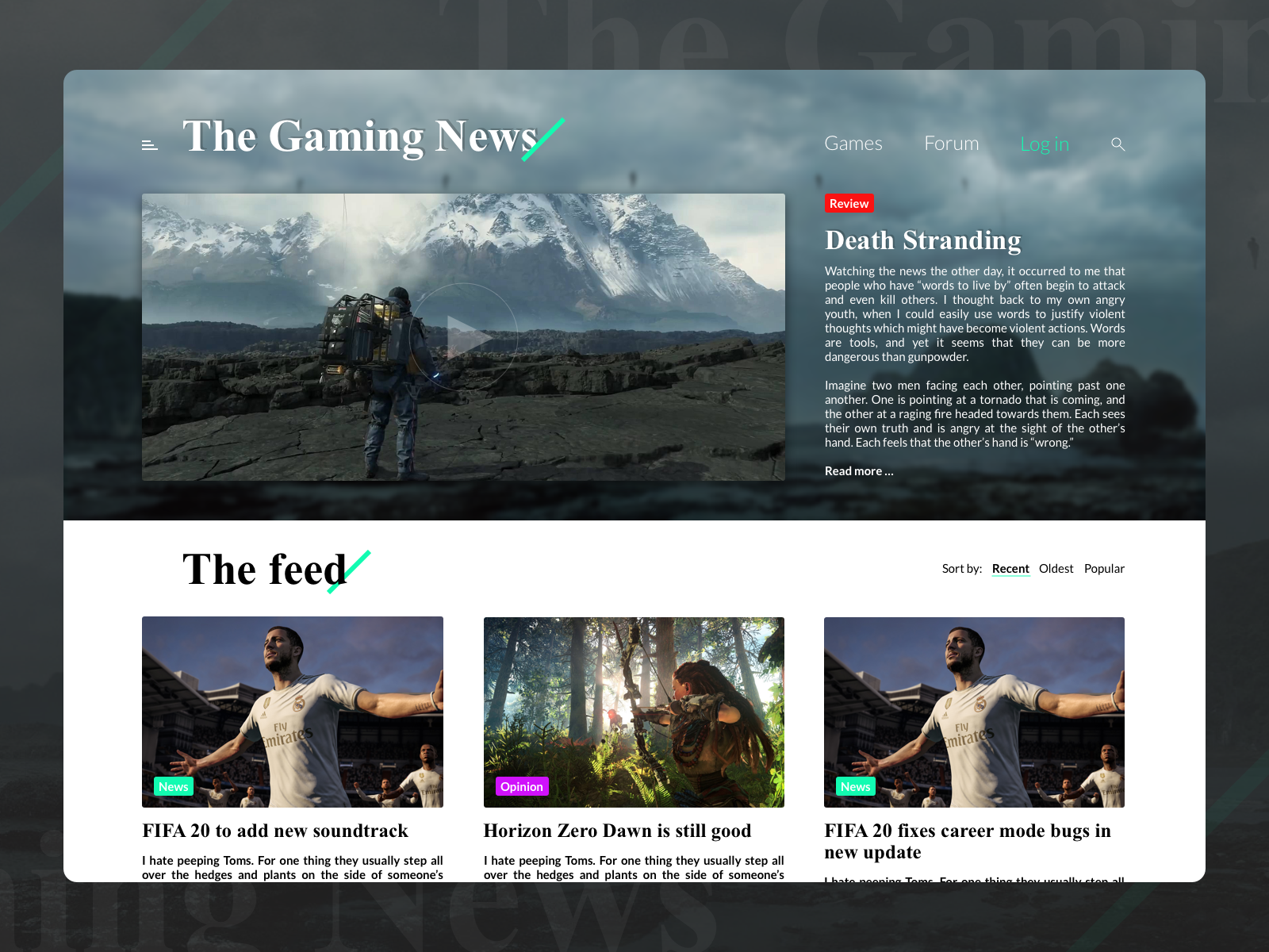 video game news websites