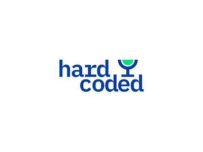 Hardcoded Logo Design brand identity branding colour design logo typography