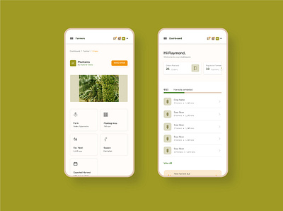 FarmZone Mobile App app design mobile app mobile app design ui uidesign userinterface ux