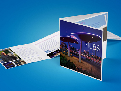 HUBS brochure design