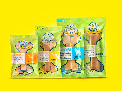 Yeti Dog Treats Chews dog packaging packaging design pet redesign treats