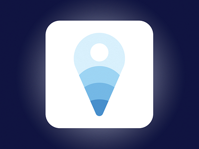 Sotera App Icon app design illustration map water