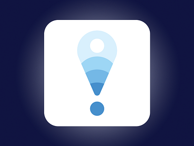 Alternate App Icon app design icon illustration map water