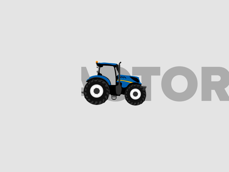 Tractor animation animation brand design gif tractor