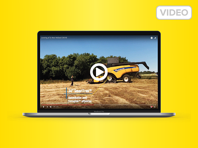 Harvester video for web-tv ▶ brand design graphics harvester icon production social media video webtv youtube