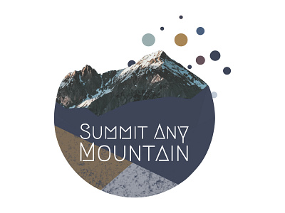 Summit Any Mountain adobe art illustration illustrator mountain photoshop