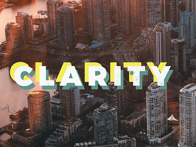 Clarity Series Artwork