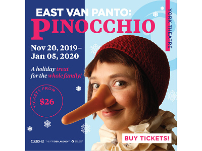 East Van Panto Promo adobe branding design illustration illustrator layout logo photoshop typography