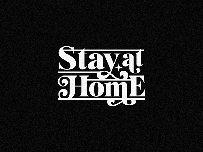 Stay at Home corona covid19 design illustration logotype minimal stay safe stayathome stayhome type type art typedesign typogaphy vector