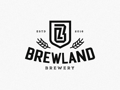 Proposed logo for Brewland Brewery badge badge logo badgedesign brandidentity branding branding design brewery brewery logo logo logodesign typography