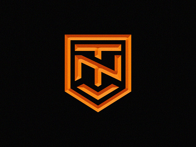 T & N logo badge logo branding design illustration logo logodesign minimal monogram logo vector