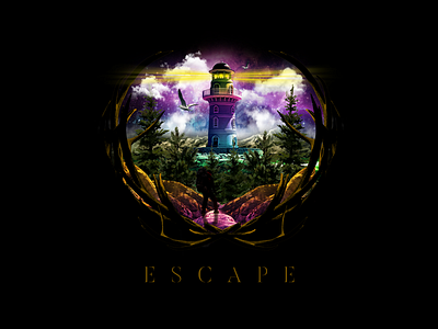 Escape colors compositing design designer graphic graphicdesign manip manipulation photo poster