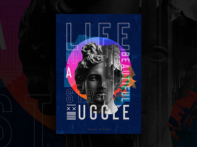 Struggle poster abstract abstractdesign layout poster posterart posterdesign