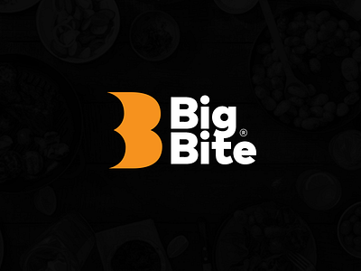 Big Bite logo exploration and branding bite brandidentity branding logo logo design logotype negative space negative space logo