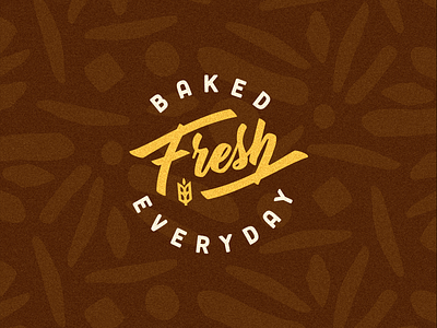 2 of 3 badge design for Bread Box brand identity.