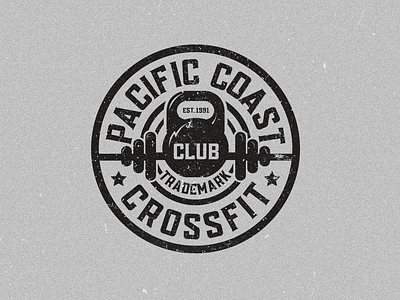 Crossfit Logo badge badge logo badgedesign crossfit design fitness logo gym logo illustration logo logodesign minimal vector