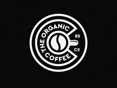 The Organic Coffee Co. badge badge design badge logo badgedesign brand brandidentity branding branding design coffee cup design illustration logo logodesign minimal organic vector