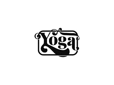 Got to do some yoga illustrator logodesign logotipo logotype serif font serif logo type type art typedesign typography vector yoga yoga logo