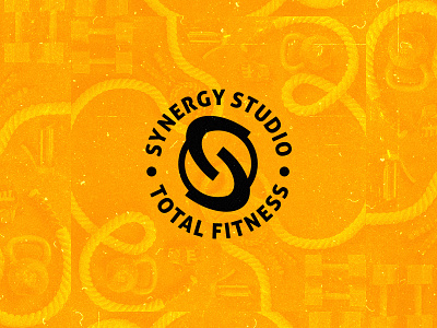 Synergy Studio Fitness badge badge logo badgedesign brandidentity branding branding design design fitness club fitness logo logo logodesign logomark type