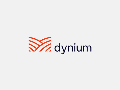 Dynium logo design