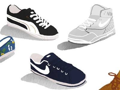 Sneakers illustration