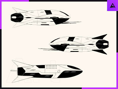 Spaceship Concept Art animation illustration photoshop rocket sketch space spaceship
