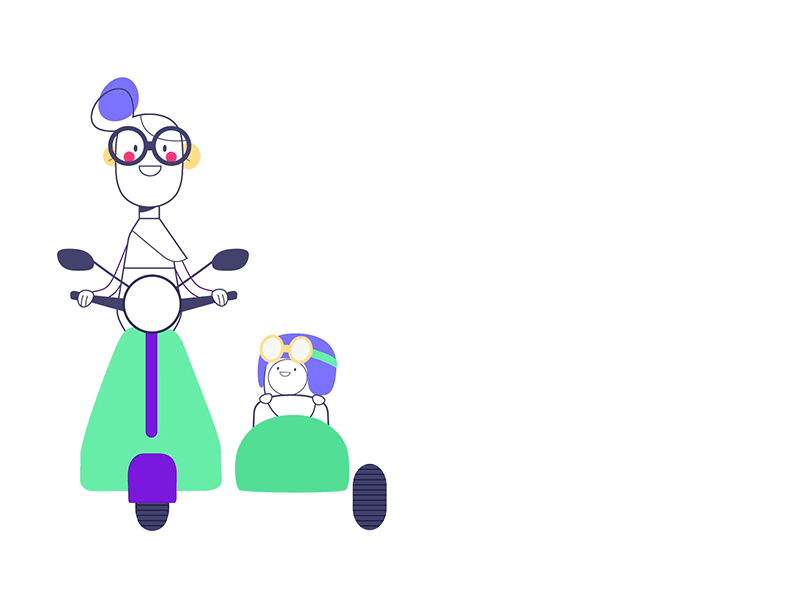 Your video marketing sidekick animation loop marketing motion graphics prommo sidecar sidekick simple video