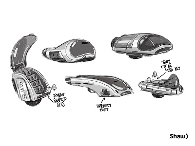 Shaw Vehicles - Concept Art art cars concept future photoshop robots rough shaw sketch transport usb vehicle