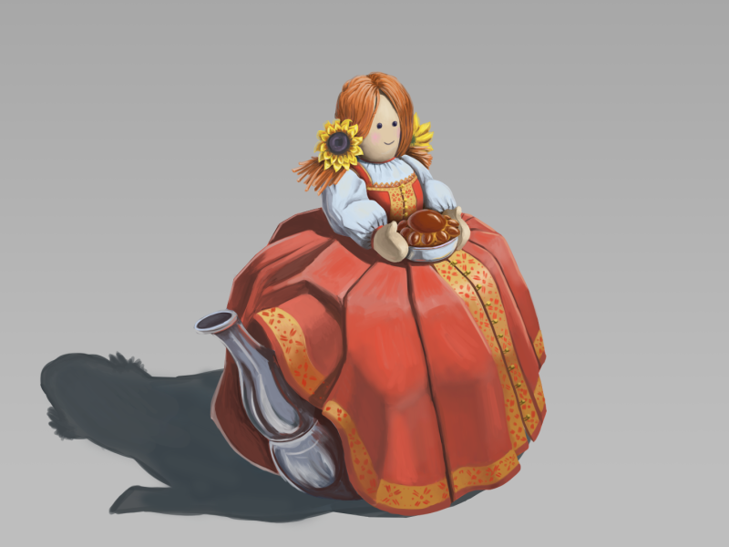 Игрушка на чайник by Tatiana on Dribbble