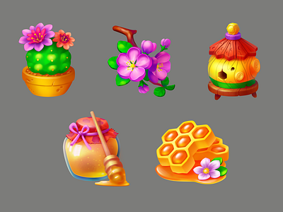 honey icons