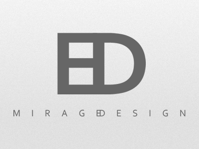 Mirage Design backwhenihadfreetime fictitious fun identity logo monochrome